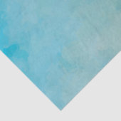 ソフトブルー&バラウォーターカラーティッシュペーパー 薄葉紙 (詳細)