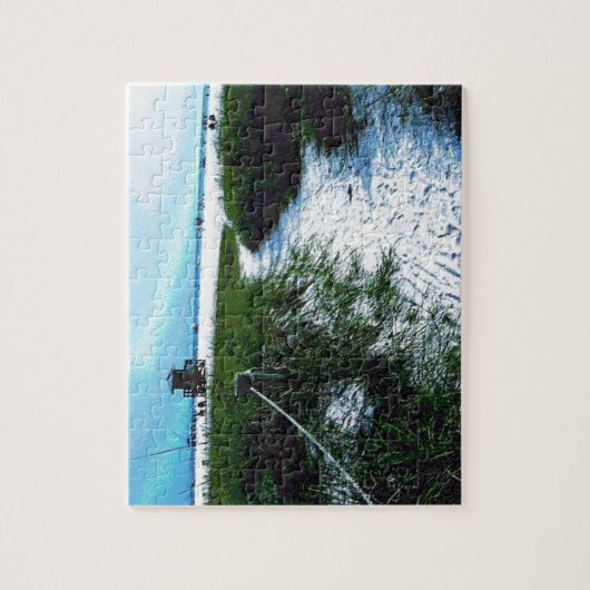 ソフトプラスチック写真におけるシエスタ鍵ビーチ ジグソーパズル (縦)