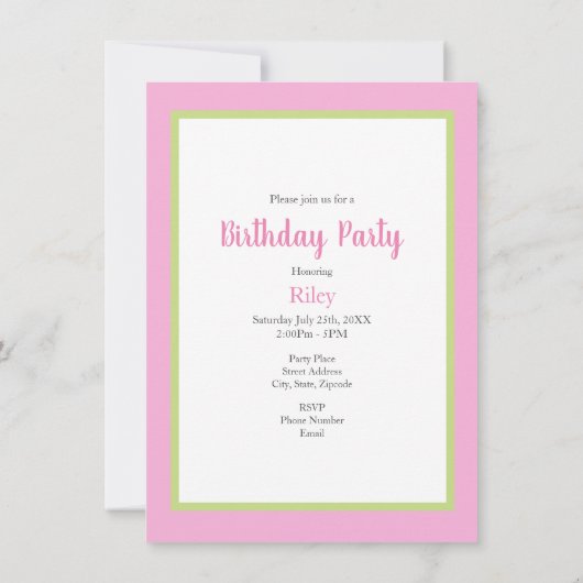 ソフトプラムピンクフローラブーケ招待状 招待状 (裏面)