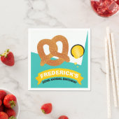 ソフトプレッツェルパーティー スタンダードカクテルナプキン (インサイチュ)