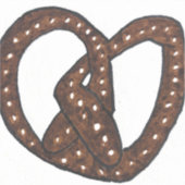 ソフトプレッツェルビニールシール シール (正面)