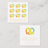 ソフトプレッツェルロイヤリティパンチ ロイヤリティカード (正面/裏面)