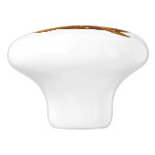 ソフトプレッツェル予測できなかわいいハードウェア セラミックノブ (側面)