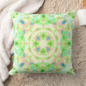 ソフトベビーグリーンブルー魔法スターサマー子供部屋 クッション (ブランケット)