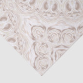 ソフトベージュとホワイトマンダラメダリオン 薄葉紙 (詳細)