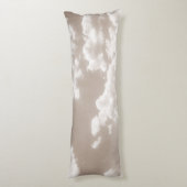 ソフトベージュクラウド5 #clouds #art ボディピロー (裏面 (縦))