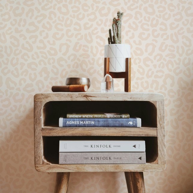 ソフトベージュサンドヒョウのチータパターン 壁紙 (クリエイターアップロード済み)