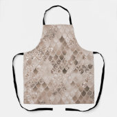 ソフトベージュブラウンマーメイドグはかりで測ラム1 エプロン (正面)