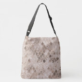 ソフトベージュブラウンマーメイドグはかりで測ラム1 クロスボディバッグ (裏面)