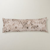 ソフトベージュブラウンマーメイドグはかりで測ラム1 ボディピロー (裏面)