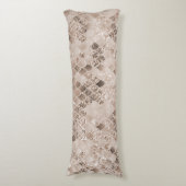 ソフトベージュブラウンマーメイドグはかりで測ラム1 ボディピロー (正面縦)