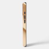 ソフトベージュ抽象芸術波 Case-Mate iPhoneケース (裏面 / 左)