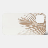 ソフトベージュ離れパームズFinesse 1 #tropical #art Case-Mate iPhoneケース (裏面 (横))
