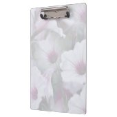 ソフトホワイトおよびピンクペチュニアクリップボード クリップボード (左)