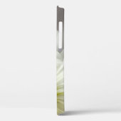 ソフトホワイトデイジーオングレー Case-Mate iPhoneケース (裏面 / 左)