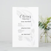 ソフトホワエレガントイト美しいサービス価格表 (スタンド正面)