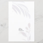 ソフトホワエレガントイト美しいサービス価格表 (裏面)