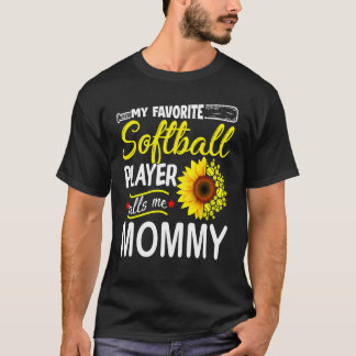 ソフトボお気に入りのールプレーヤーがママと呼ぶ Tシャツ