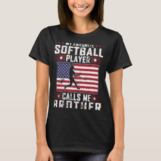 ソフトボお気に入りのール選手がブラザーファテと呼ぶ Tシャツ