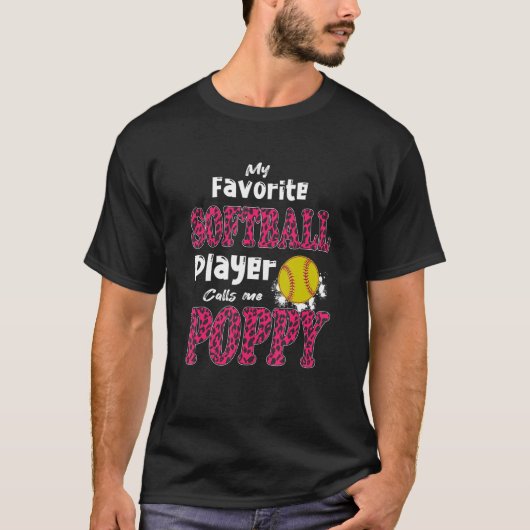 ソフトボお気に入りのール選手がポピー・ファーザーと呼ぶ Tシャツ (正面)