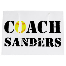 ソフトボカスタマイズールコーチ抱き枕 ラージペーパーバッグ