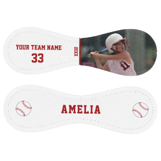 ソフトボカスタムールプレーヤー名番号写真 ソフトボール (パネル)