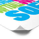 ソフトボカラフルール ポスター (角)