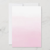 ソフトボタニカルチャックボード | 誕生発表 案内状 (裏面)