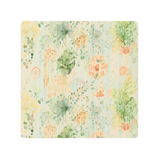 ソフトボタニカルドリーム メタルプリント (正面)