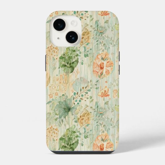 ソフトボタニカルドリーム iPhoneケース (裏面)