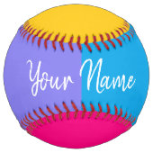 ソフトボパーソナライズされたールバイHAMbyWG ソフトボール (裏面)