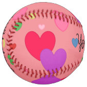 ソフトボパーソナライズされたールバイHAMbyWG ソフトボール (正面左)