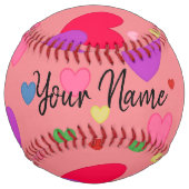 ソフトボパーソナライズされたールバイHAMbyWG ソフトボール (裏面)