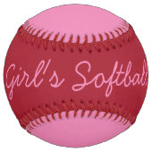 ソフトボパーソナライズされたールバイHAMbyWG ソフトボール (正面)