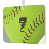 ソフトボパーソナライズされたール空気清浄機 カーエアーフレッシュナー (左)