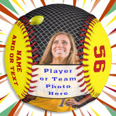 ソフトボパーソナライズされたール選手へのシニア・ギフト ソフトボール