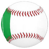 ソフトボパーソナライズされたール – イメージの追加/文字 ソフトボール (正面)