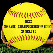 ソフトボパーソナライズされたール(写真付き)Any Color ソフトボール