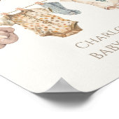 ソフトボホニュートラル赤ちゃん服ウェルカムサイン ポスター (角)