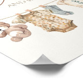 ソフトボホニュートラル赤ちゃん服カードとギフト ポスター (角)