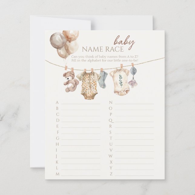 ソフトボホニュートラル赤ちゃん衣名レースゲーム (正面)