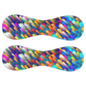 ソフトボーカラフルルデジタルアートの飛び散り ソフトボール (パネル)