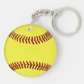 ソフトボーパーソナライズされたルコーチの安い贈り物 キーホルダー (裏面)