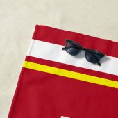 ソフトボーパーソナライズされたル母の日 ビーチタオル (インサイチュ)