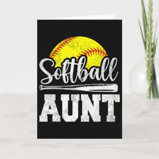 ソフトボールおばさん ソフトボールプレーヤー ゲームデー 母の日ギ カード