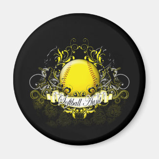 ソフトボールおばさん マグネット