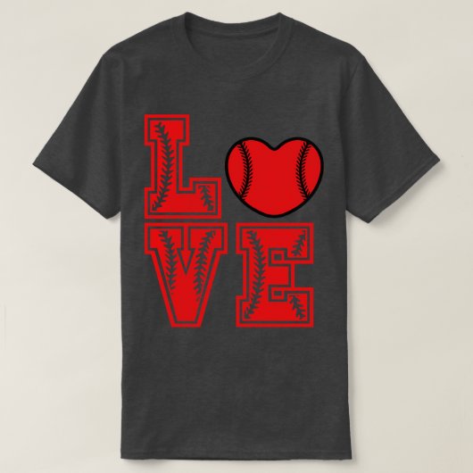 ソフトボールおもしろいラブ11 Tシャツ (デザイン正面)