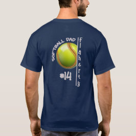 ソフトボールお父さんTシャツ Tシャツ