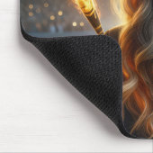 ソフトボールで女子大生と炎のこうもり マウスパッド (コーナー)