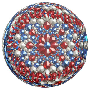 ソフトボールとオランダカラーデザイン ソフトボール